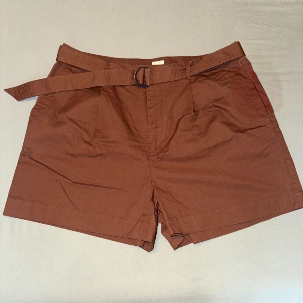 a new day Women's High Waist Shorts - Brown